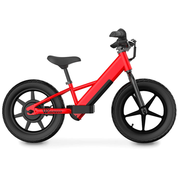 Електрически скутер-тротинетка WISPEED WIKIDS RED ДО 8 КМ/Ч, ПРОБЕГ ДО 5 КМ