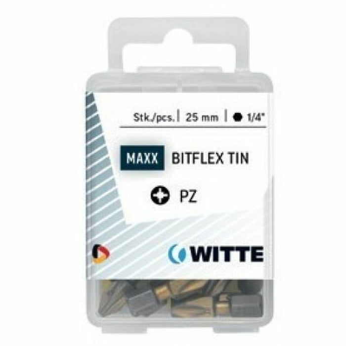 Съвет набор WITTE PZ 3 BITFLEX TIN Pozidriv PZ3 5 броя