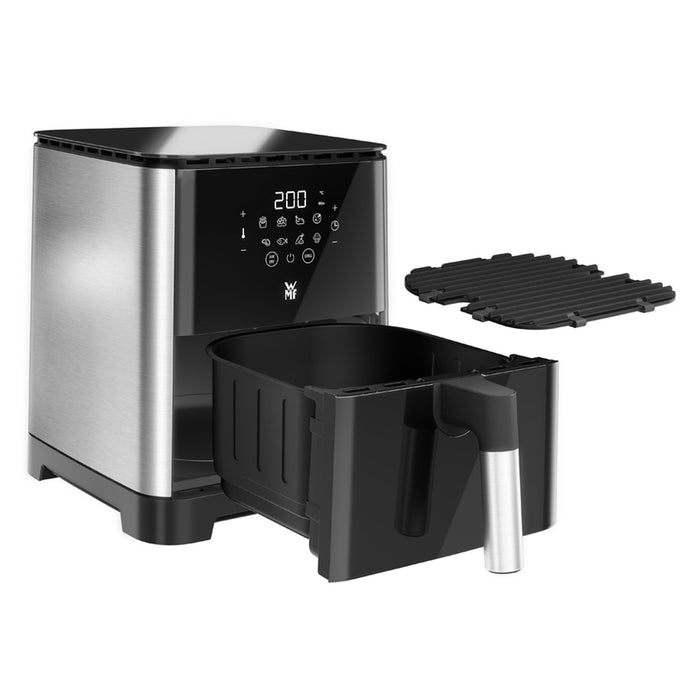 Уред за здравословно готвене с горещ въздух WMF MULTI TASTE 415570011 4.60 L, ТАЙМЕР, ЧЕРЕН
