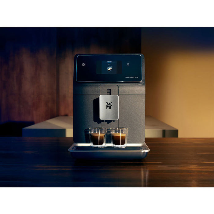 Кафеавтомат WMF PERFECTION 860 CP853D15 2000.00 ml, АВТОМАТИЧНА КАПУЧИНО СИСТЕМА, 15.00 bar, ОПЦИЯ ЗА МЛЯНО КАФЕ, ЧЕРЕН