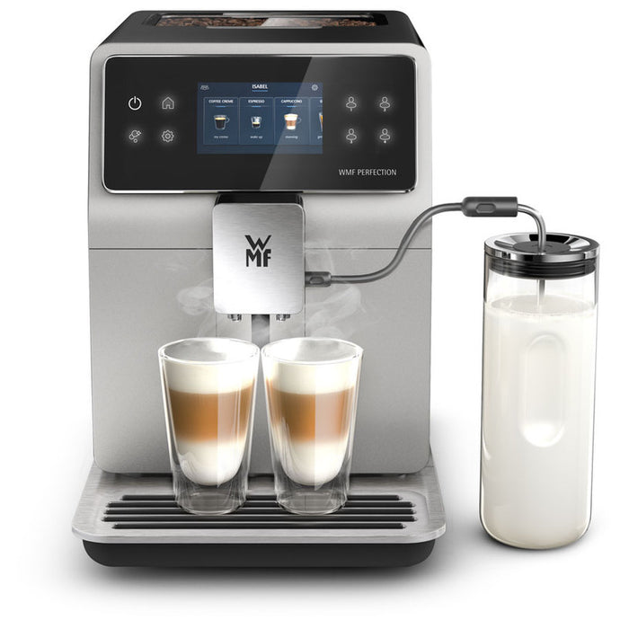Кафеавтомат WMF PERFECTION 760 CP823A10 2000.00 ml, АВТОМАТИЧНА КАПУЧИНО СИСТЕМА, 15.00 bar, ОПЦИЯ ЗА МЛЯНО КАФЕ, СИВ/ЧЕРЕН