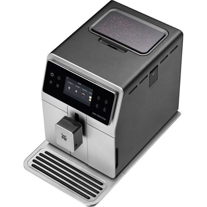 Кафеавтомат WMF PERFECTION 760 CP823A10 2000.00 ml, АВТОМАТИЧНА КАПУЧИНО СИСТЕМА, 15.00 bar, ОПЦИЯ ЗА МЛЯНО КАФЕ, СИВ/ЧЕРЕН