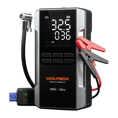 Стартер WOLFBOX MegaVolt 16 Air 16 000 mAh 3000 A