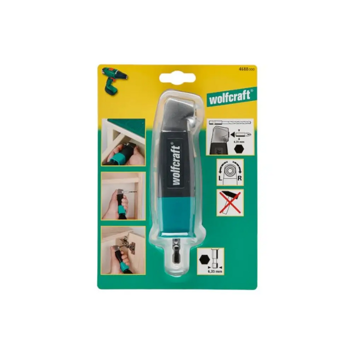 Wolfcraft 4688000 - Ъглово зъбно колело за лесно пробиване