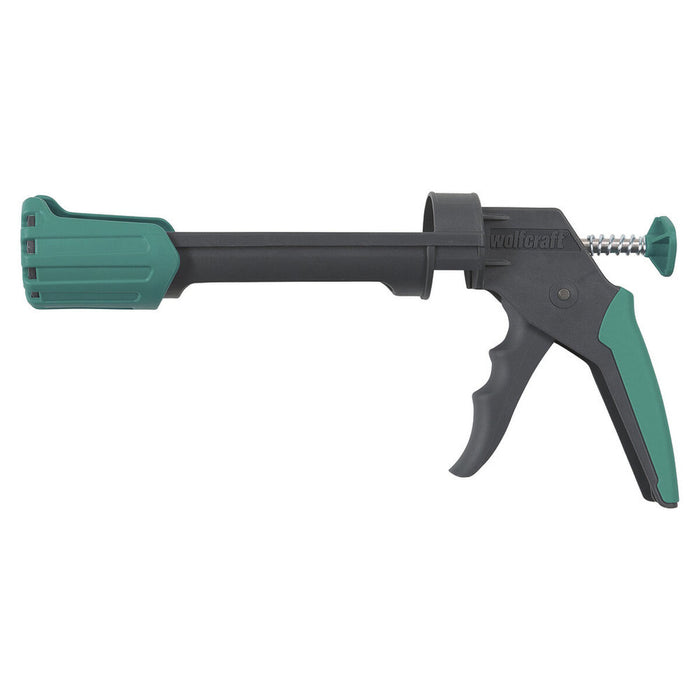 Силиконов пистолет Wolfcraft MG200 Зелен