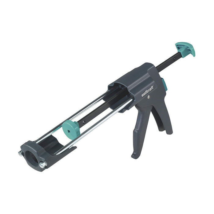 Силиконов пистолет Wolfcraft mg 600 pro Черен