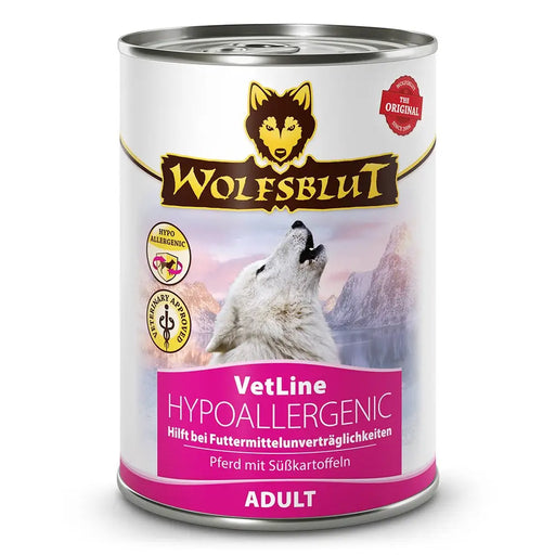 WOLFSBLUT VetLine Hypoallergenic Horse - мокра храна