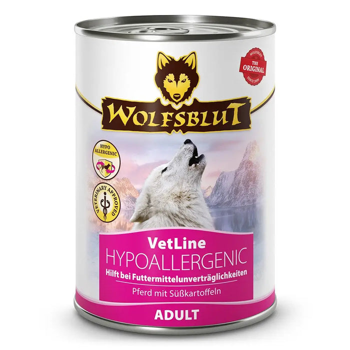 WOLFSBLUT VetLine Hypoallergenic Horse - мокра храна