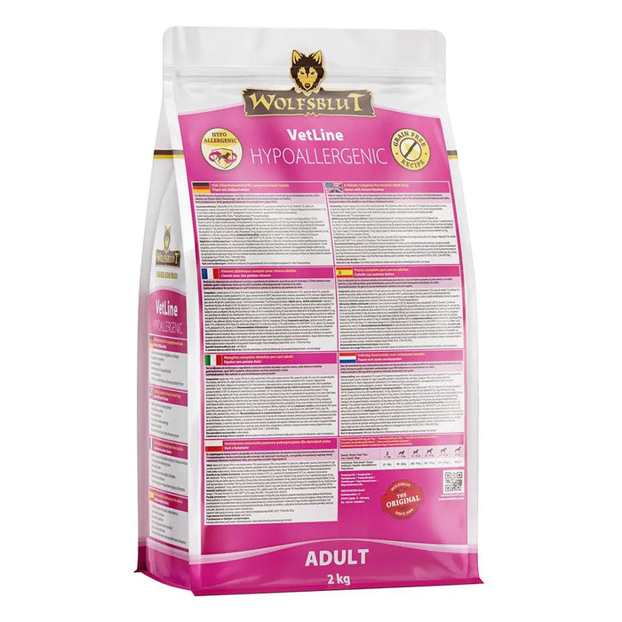 WOLFSBLUT VetLine Hypoallergenic Horse със сладки картофи