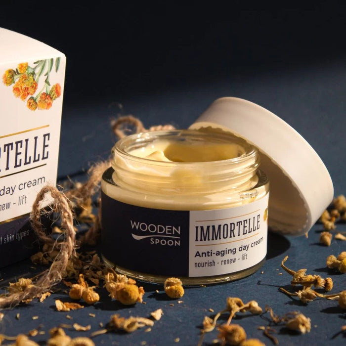 Wooden Spoon Immortelle & Time Expert Дамски комплект, 3 части