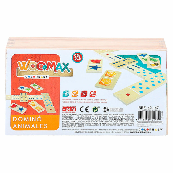 Домино Woomax Животни (12 броя)