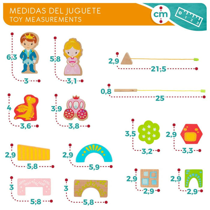 Строителна Игра Woomax 32 Части (6 броя)