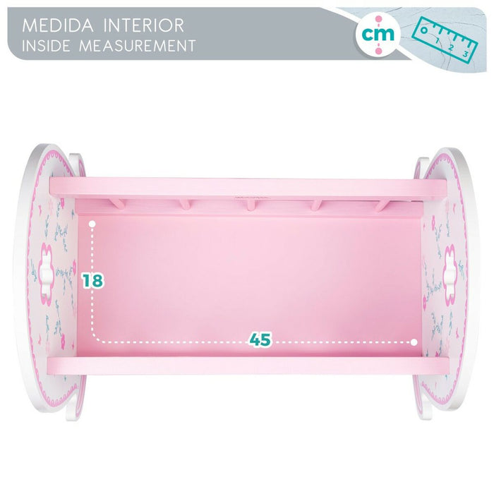 Люлка за кукли Woomax 2 броя 47 x 35 x 35 cm