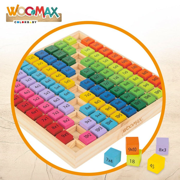 Игра за Умения Woomax 101 Части 19 x 2 x 19 cm (6 броя)