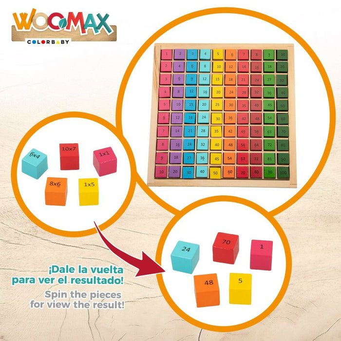 Игра за Умения Woomax 101 Части 19 x 2 x 19 cm (6 броя)