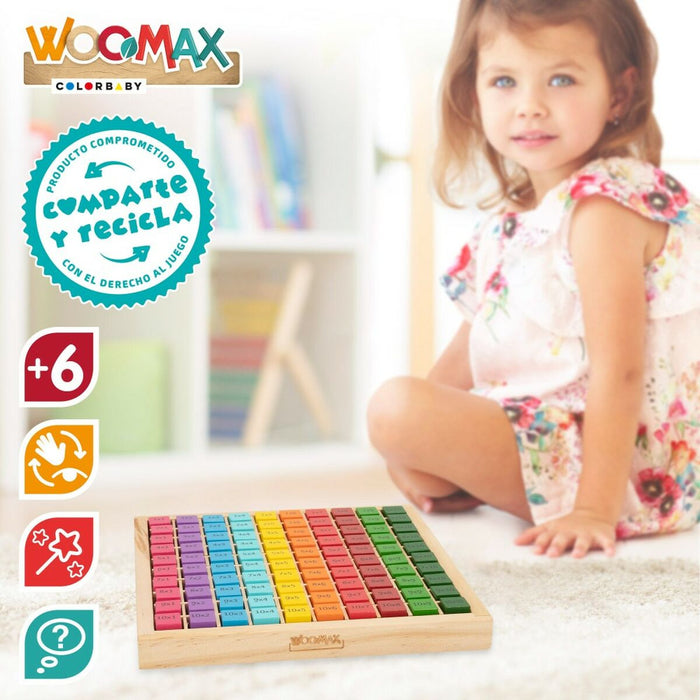 Игра за Умения Woomax 101 Части 19 x 2 x 19 cm (6 броя)