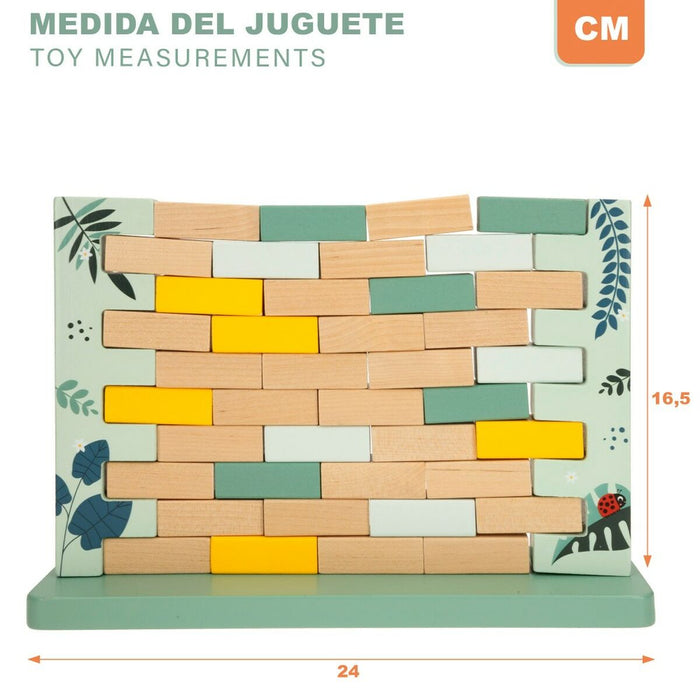 Строителна Игра Woomax Животни 44 Части (6 броя)