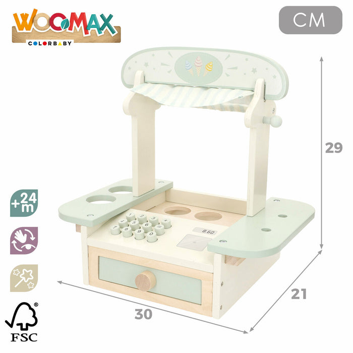 Играчка сладкарница за сладолед Woomax 11 Части (2 броя)
