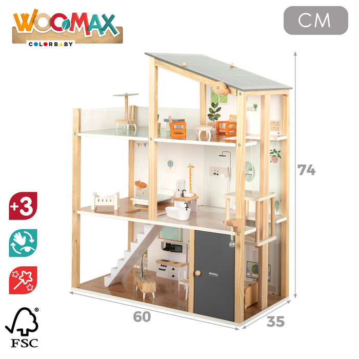 Къща за Кукли Woomax