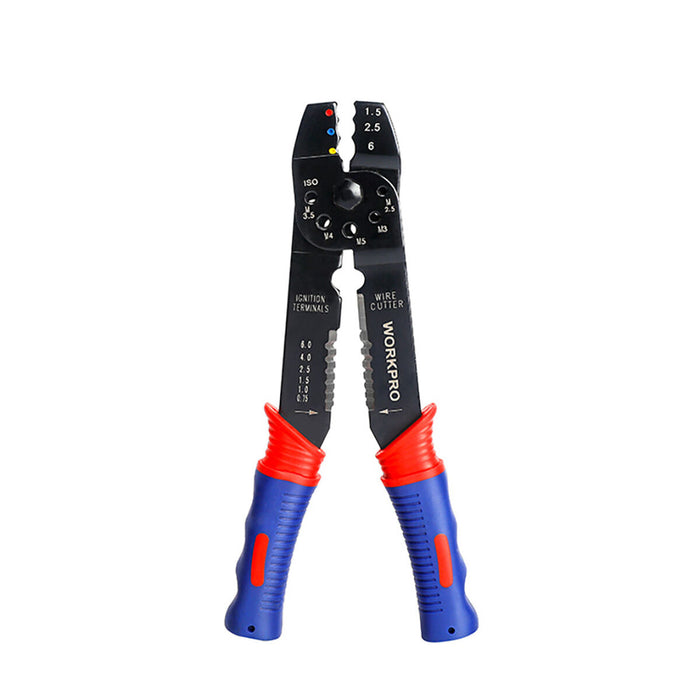 Клещи за оголване на тел Workpro 20 cm