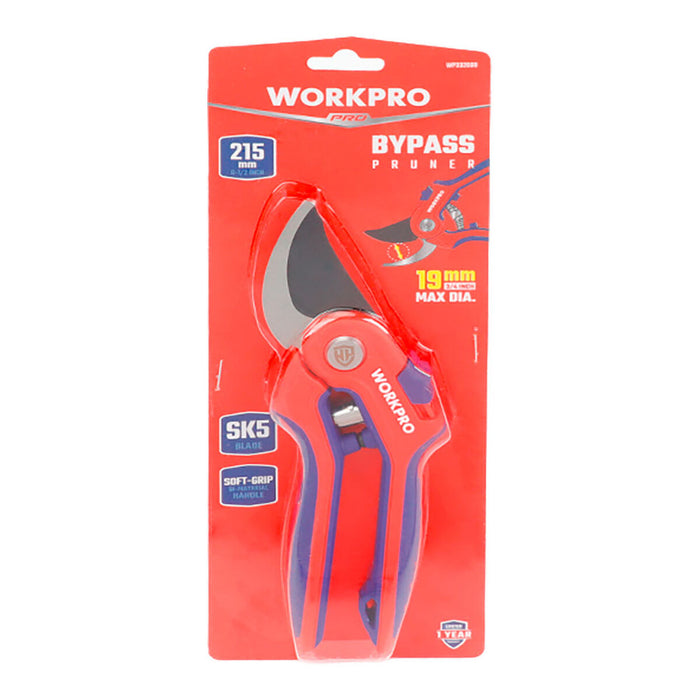 Ножици за подрязване Workpro sk5 Bypass 19 mm 215 mm