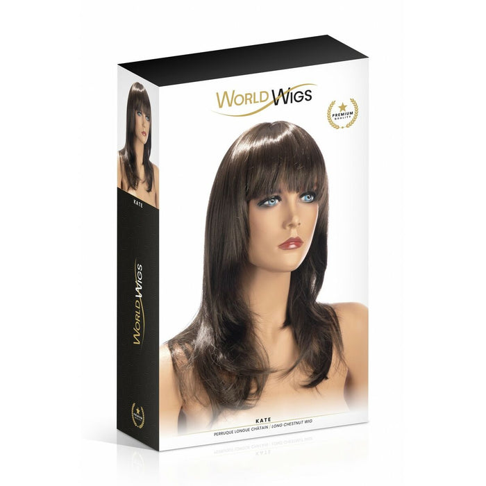 Еротичен Аксесоари World Wigs kate Кафяв Wigs