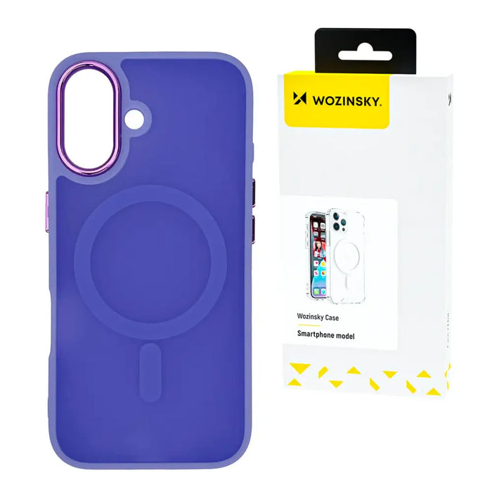 Wozinsky Fashion Case MagSafe за Samsung Galaxy S25 - лилав