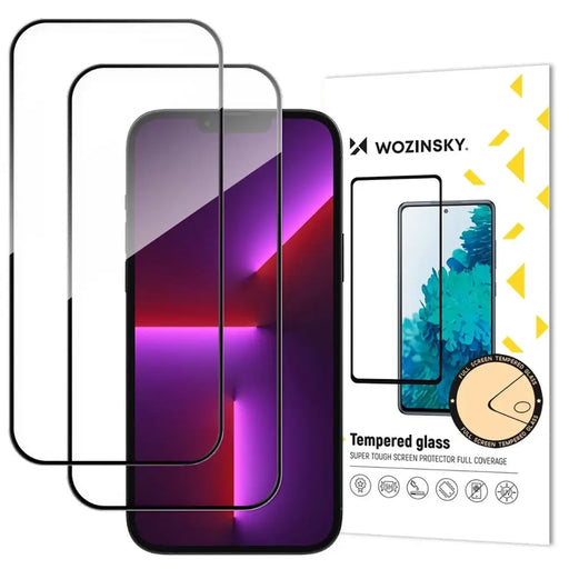 Wozinsky Full Glue Tempered Glass 2-Pack за iPhone 17 Air