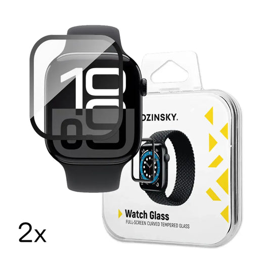 Wozinsky Full Glue закалено стъкло за Apple Watch 46 мм (2