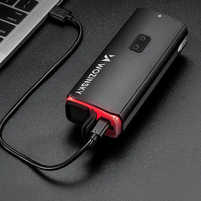Wozinsky Предна Велосипедна Светлина + USB-C Кабел (3000