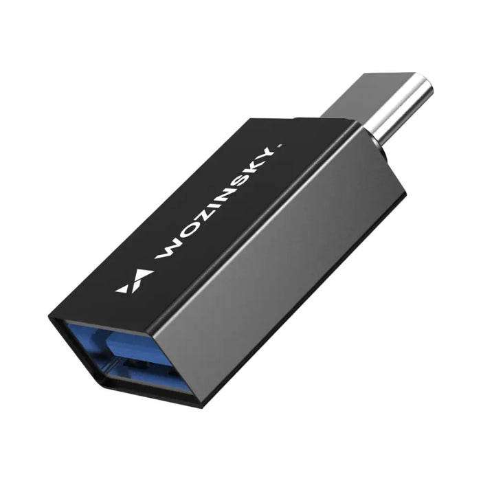 Wozinsky W10GY1S USB-C - USB-A 3.2 10Gb/s адаптер - черен