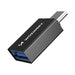Wozinsky W10GY1S USB-C - USB-A 3.2 10Gb/s адаптер - черен