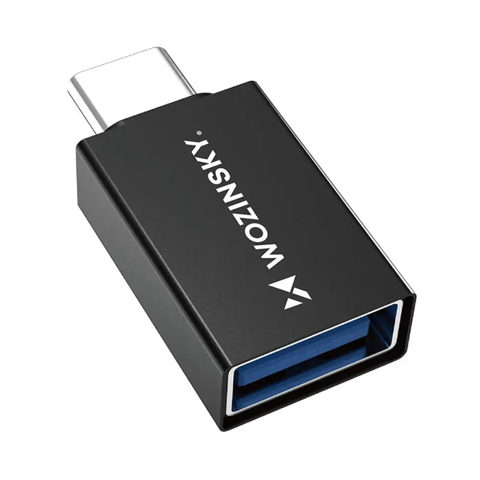 Wozinsky W10GY1S USB-C - USB-A 3.2 10Gb/s адаптер - черен