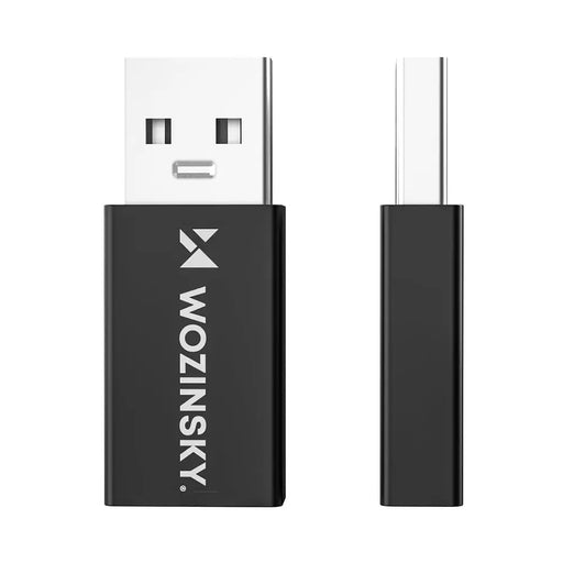 Wozinsky WAAC-01 USB-A - USB-C OTG адаптер - черен