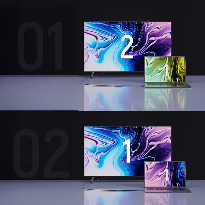 Wozinsky WACH-01 USB-C - HDMI 4K 60Hz адаптер - черен