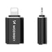 Wozinsky WALC-01 Lightning към USB-C адаптер - черен