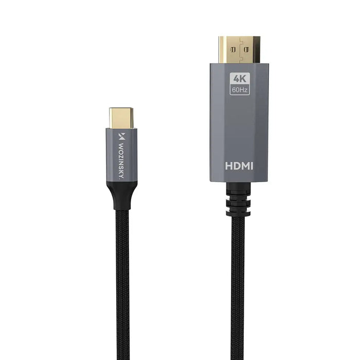Wozinsky WCCH-01 USB-C - HDMI 4K 60Hz кабел 1.8 м - черен