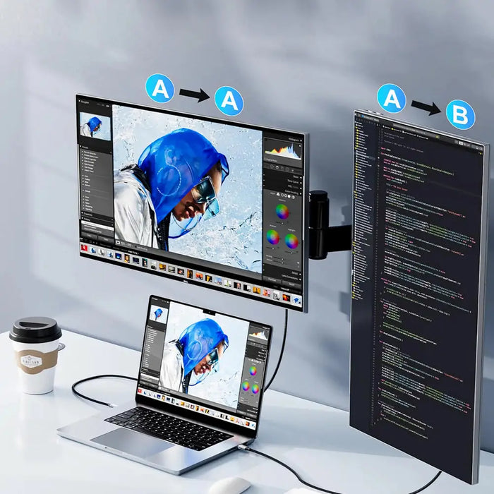 Wozinsky WCCH-01 USB-C - HDMI 4K 60Hz кабел 1.8 м - черен