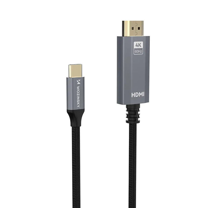 Wozinsky WCCH-01 USB-C - HDMI 4K 60Hz кабел 1.8 м - черен