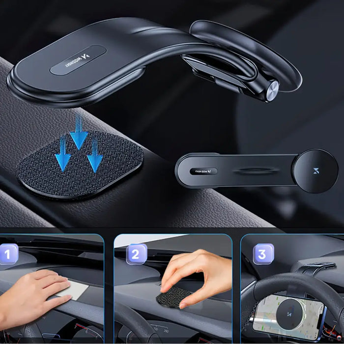 Wozinsky WCZ2Y2S Магнитен държач за кола с 15W MagSafe