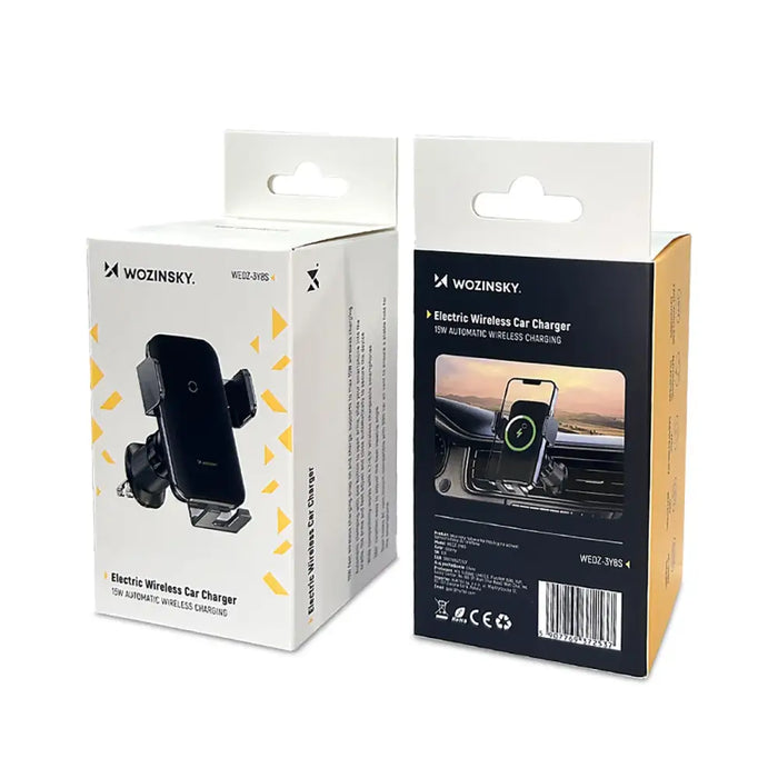 Wozinsky WEDZ-3Y8S скоба за кола с 15W индуктивно зарядно