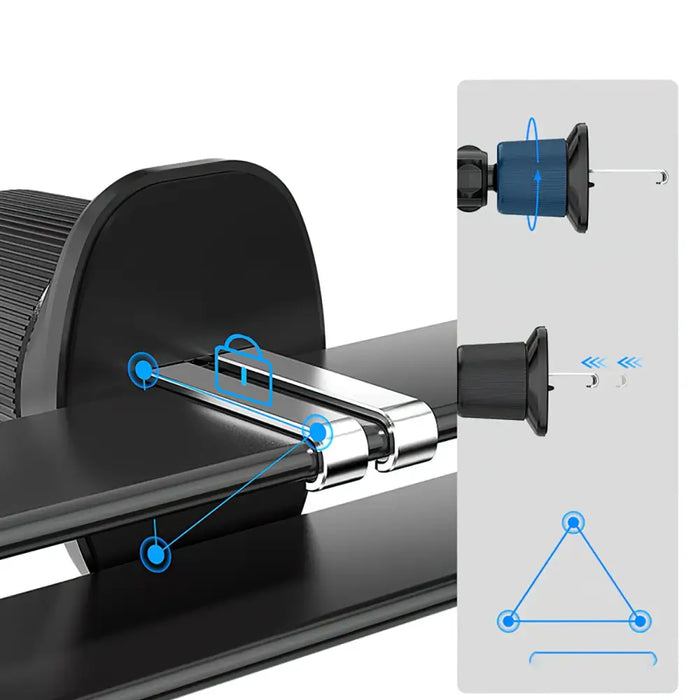 Wozinsky WEDZ-3Y8S скоба за кола с 15W индуктивно зарядно
