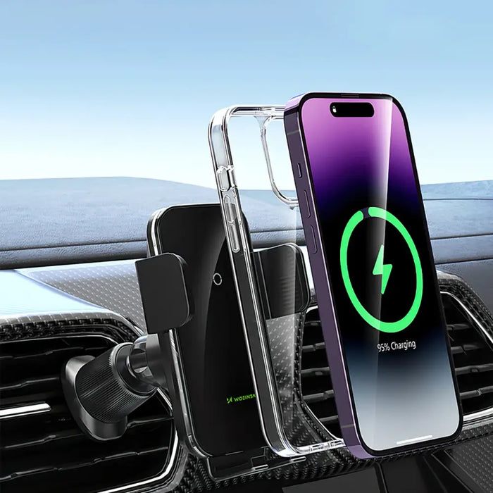 Wozinsky WEDZ-3Y8S скоба за кола с 15W индуктивно зарядно