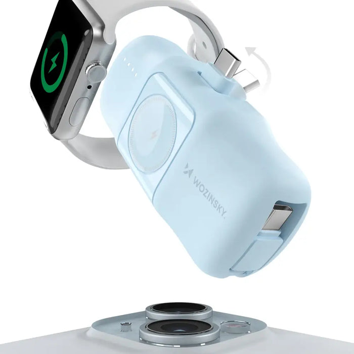 Wozinsky WF16-YCS 5000mAh 15W USB-C Mini Преносима батерия