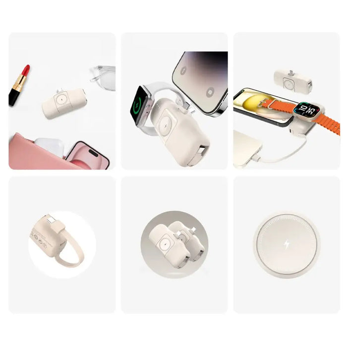 Wozinsky WF16-YCS 5000mAh 15W USB-C Mini Преносима батерия