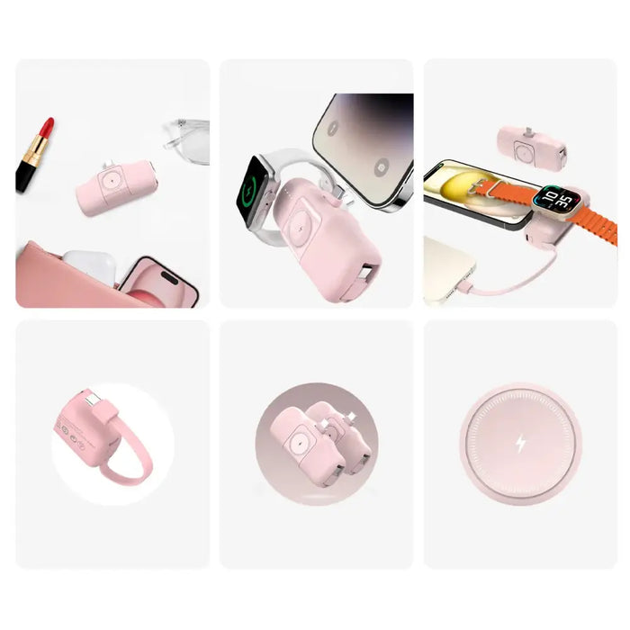 Wozinsky WF16-YCS 5000mAh 15W USB-C Mini Преносима батерия