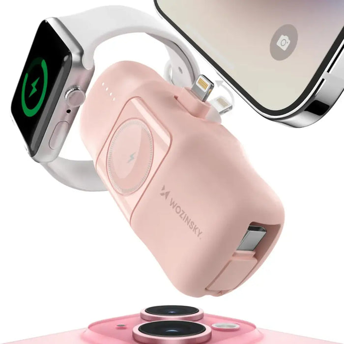 Wozinsky WF16-YLS 5000mAh 15W Lightning Mini Преносима