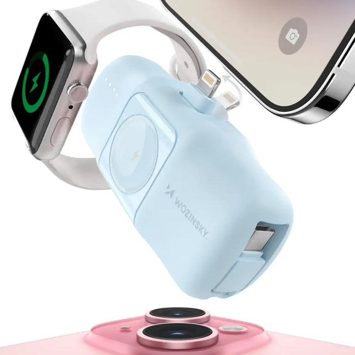 Wozinsky WF16-YLS 5000mAh 15W Lightning Mini Преносима