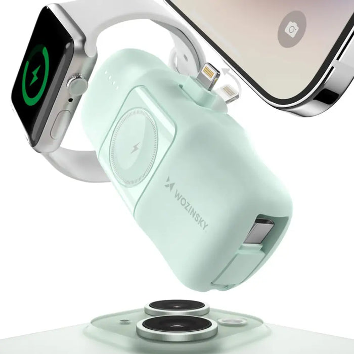 Wozinsky WF16-YLS 5000mAh 15W Lightning Mini Преносима