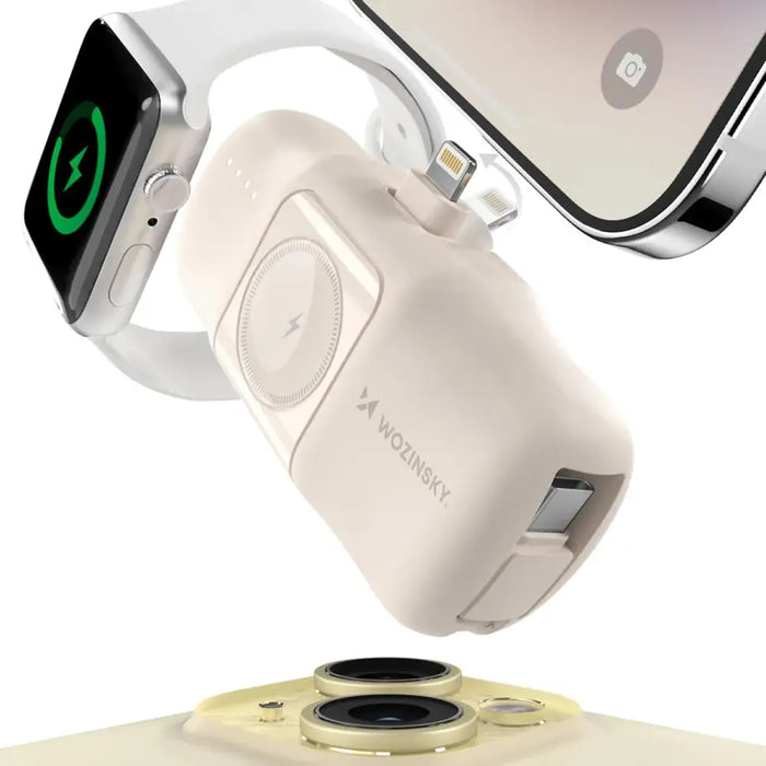 Wozinsky WF16-YLS 5000mAh 15W Lightning Mini Преносима